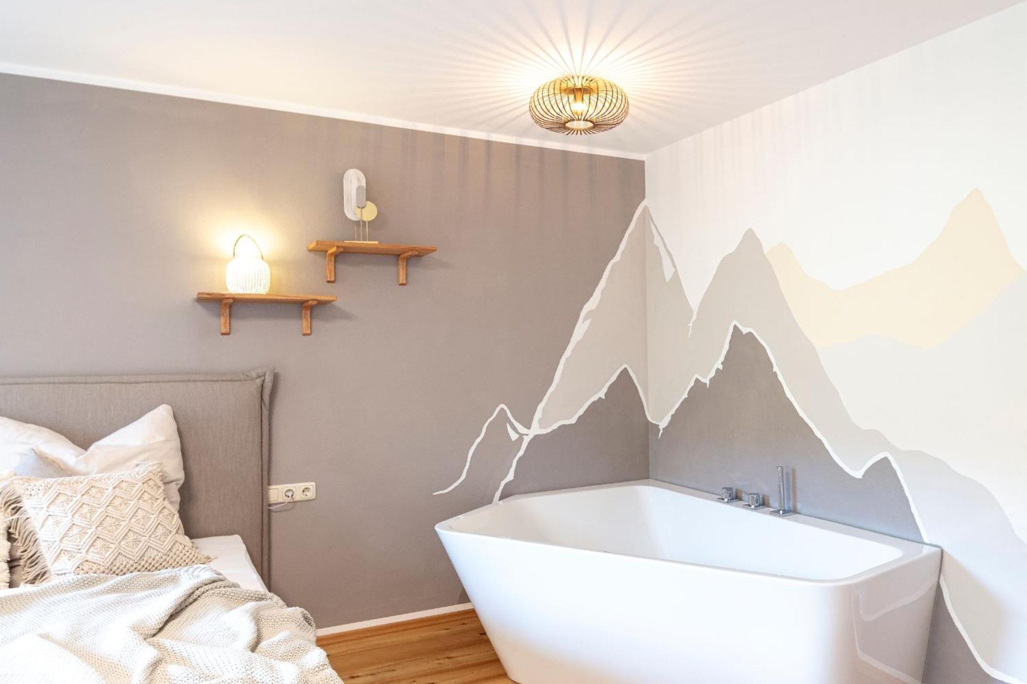 Gemuetliche Fewo Mit Grosser Relax-Badewanne Ap 303 Aschau im Chiemgau Bagian luar foto
